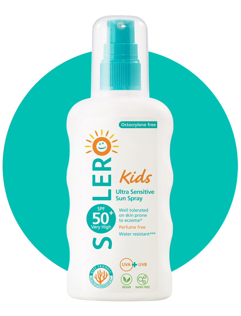 SOLERO Kids Ultra Sensitive Sun Spray
